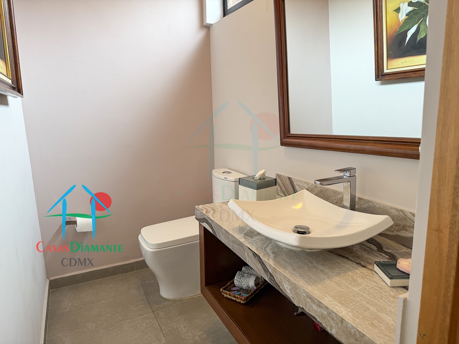 Jardines del Pedregal Casa Alan ACJ - Baño de visitas 3